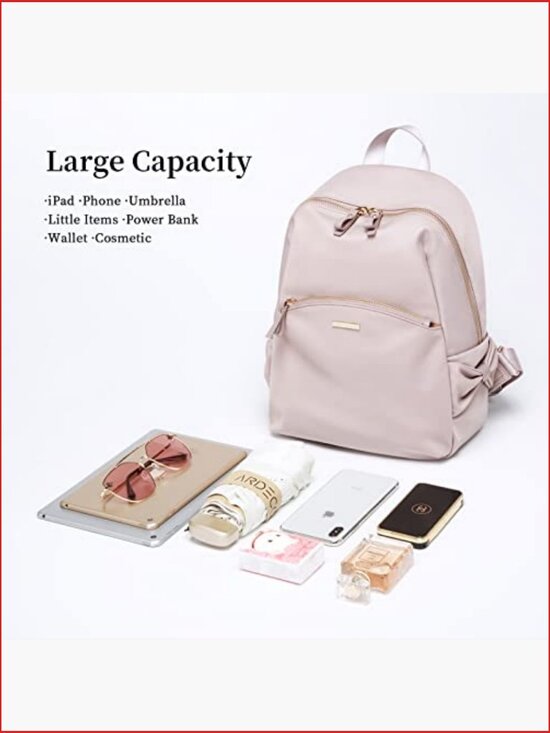 Stylish Laptop Backpack Purse Casual Travel Daypack Nylon Handbag main image 4